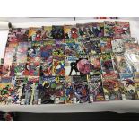 A collection of Marvel Spiderman comics. Approxima