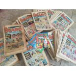 Approx 200 Beano comics.