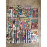 Approx 40 vintage Marvel (assorted) comics. Includ