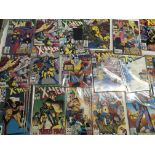 A collection of Marvel X-Men comics including 350t