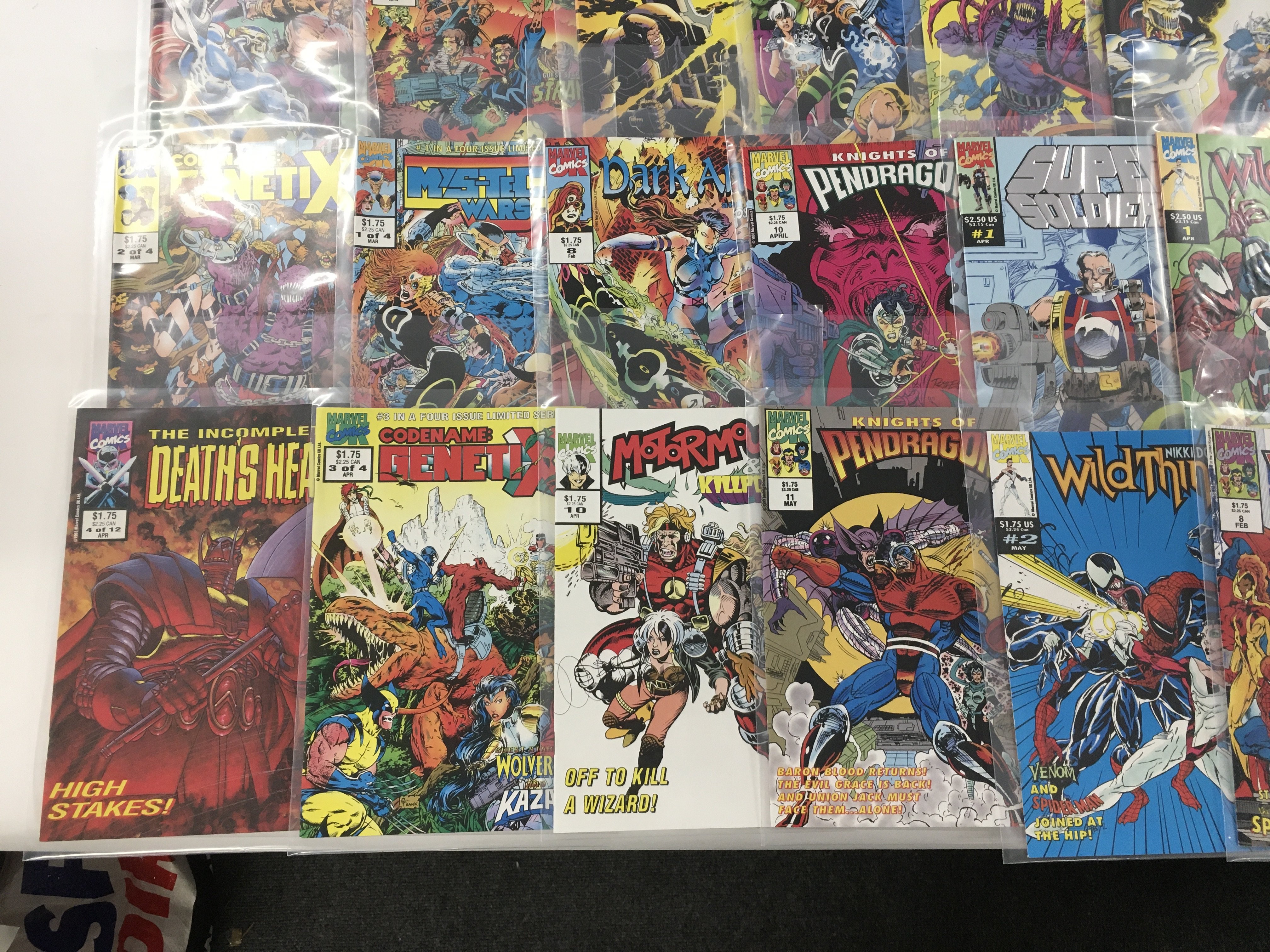 A collection of Marvel comics, various titles. App - Image 4 of 8