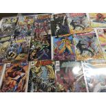 A collection of Valiant comics including 1st Ninja