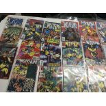 A collection of Marvel Comics Wolverine all in ver
