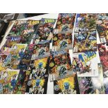A collection of Marvel X-men comics including spec