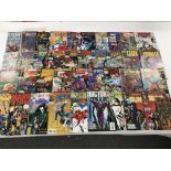 A collection of Marvel comics. Approximately 90 co