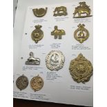 A collection of Scottish regimental Military cap b