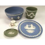 A small collection of Wedgwood items comprising ma