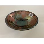 A Jonathan Chiswell -Jones Lustre pottery bowl wit