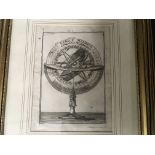 A Collection of Nine engravings from Mallet Alain