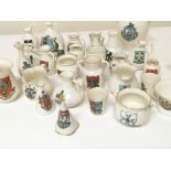 A collection of W.H Goss created China.