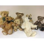 A collection of seven Deans and Merrythought bears