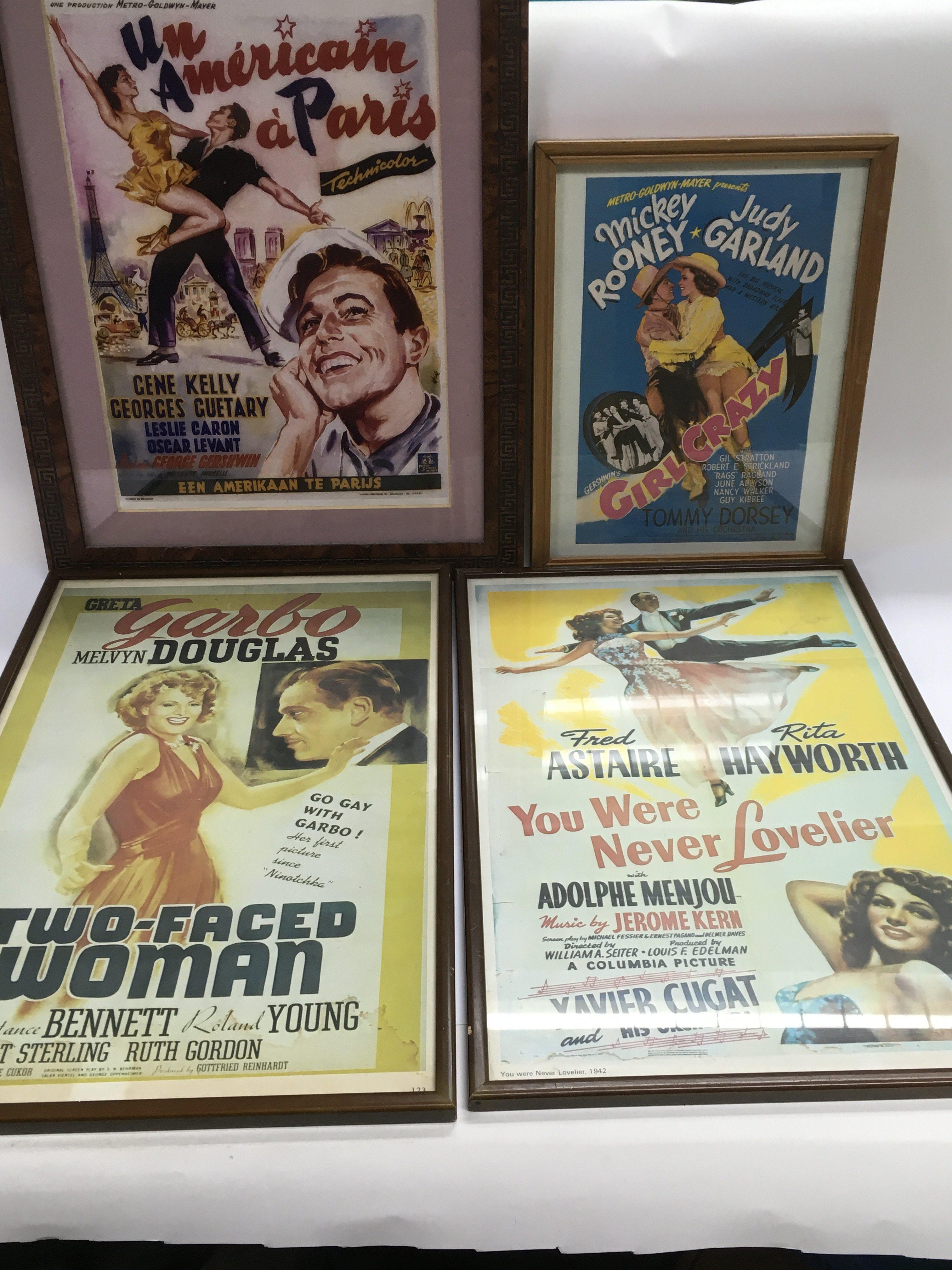 A collection of reprinted vintage movie posters. - Image 2 of 2