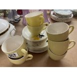 A 1950s 6 place tea set.