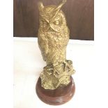 A Brass Owl measuring 30CM in height.