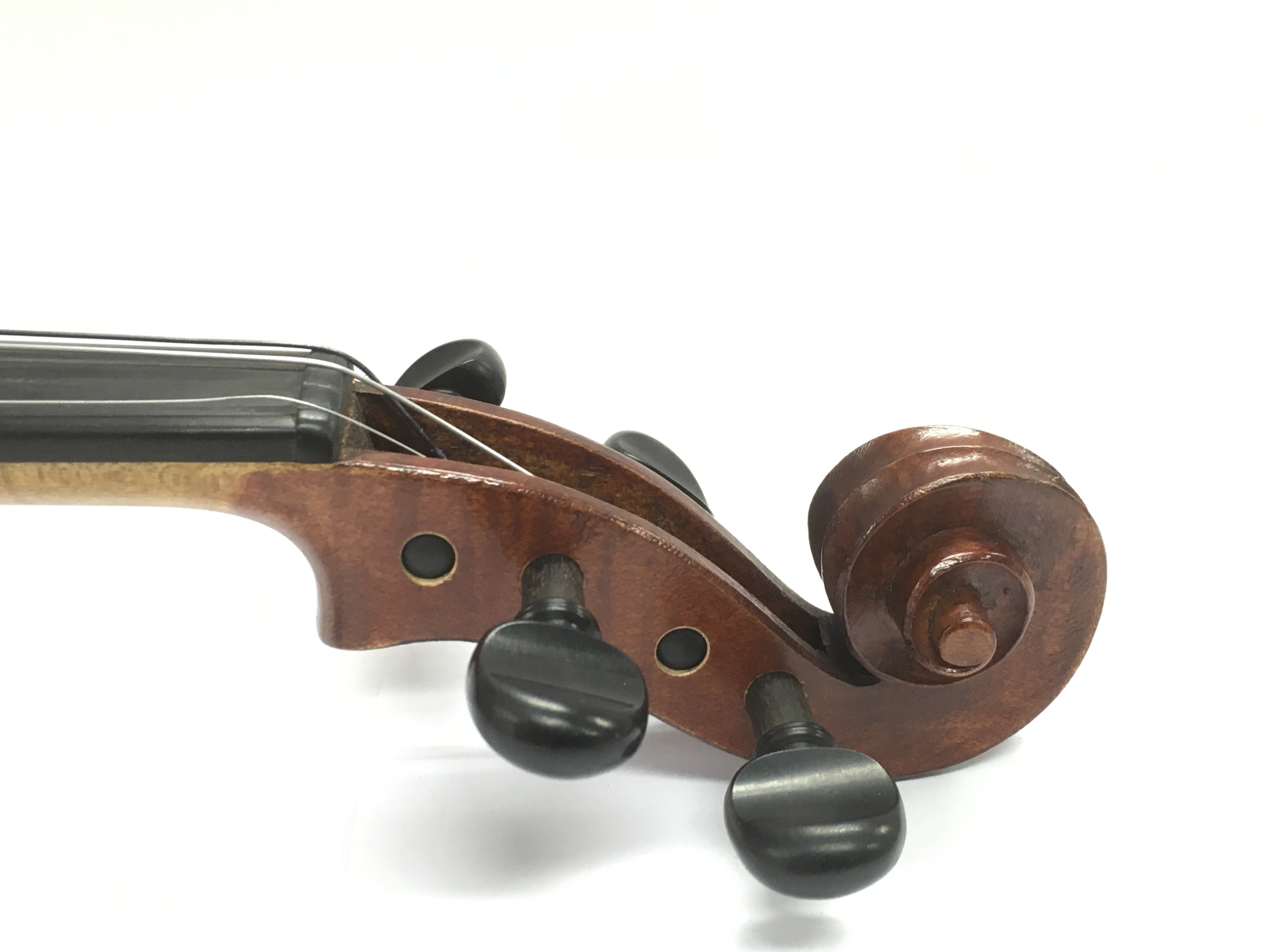 A circa 1920 Thibouville Lamp cased violin with bo - Bild 3 aus 8