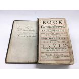A 1716 book of common prayer printed by john Baske