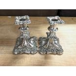 Pair of good quality early Victorian Sheffield pla