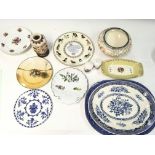Collection of various ceramics including Royal Dou