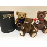 A Steiff club 2001 edition Bear a boxed Merrythoug