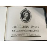 No Reserve: An album containing Coronation stamps