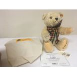 A Steiff Ludwig musical bear with certificate of a