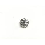 A single loose diamond stone, approx 1ct.