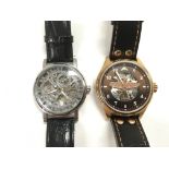 Two gents watches comprising a Douglas Bader Spitf