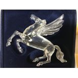 A Boxed Swarovski Pegasus