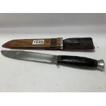 A William Rodgers Bowie knife 32cm.