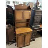 A Quality Edwardian walnut cabinet of good proport