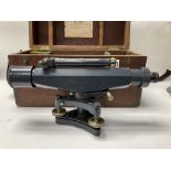 A cased vintage Stanley Surveyors level, model 601