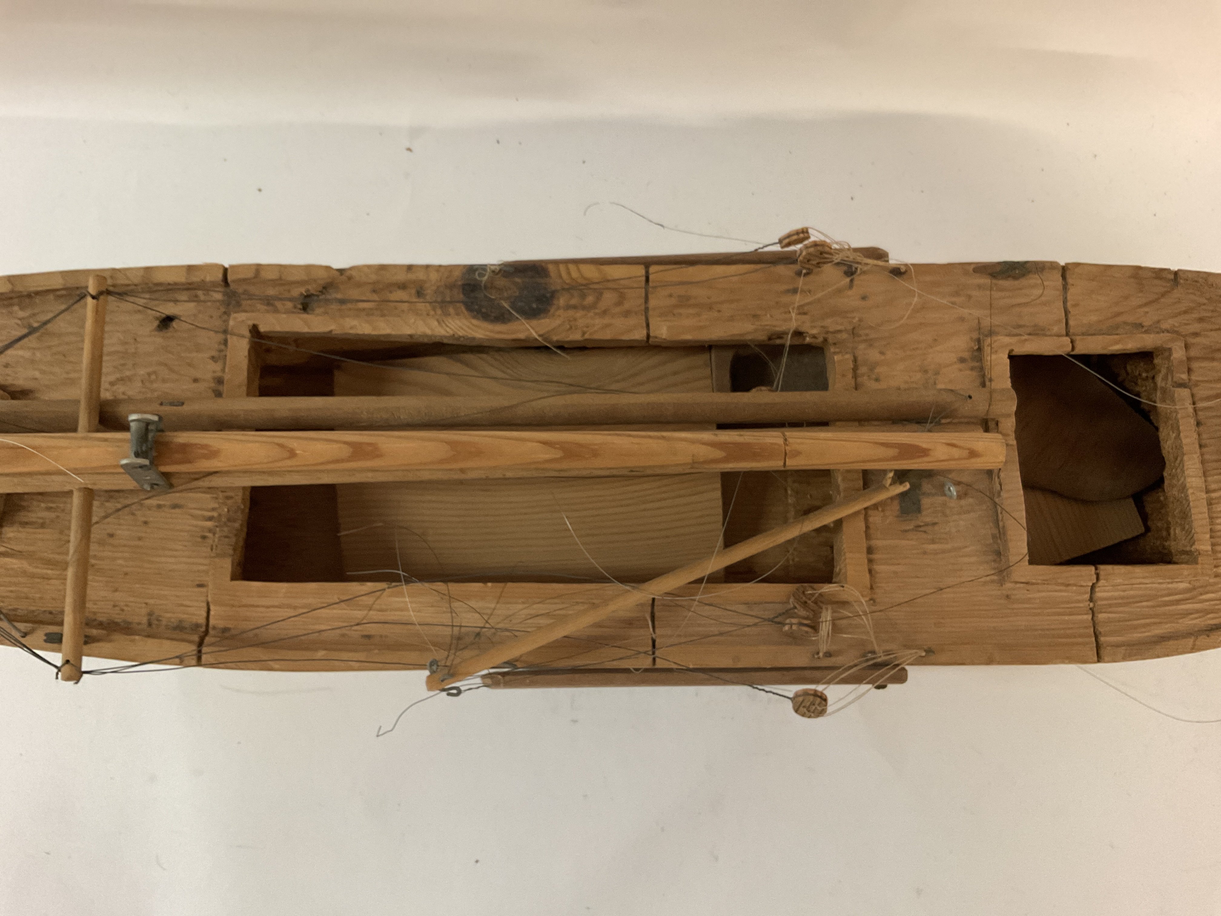 A model of the Thames sailing barge, unfinished pr - Image 3 of 3