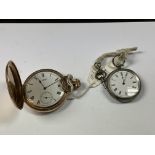 2 vintage pocket watches.