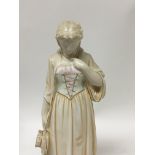 A Rare Wedgwood figure Olivia 22 cm with covering