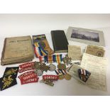 A group of First World War medals awarded to D-843