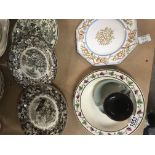 A Collection of Victorian and later ceramics inclu