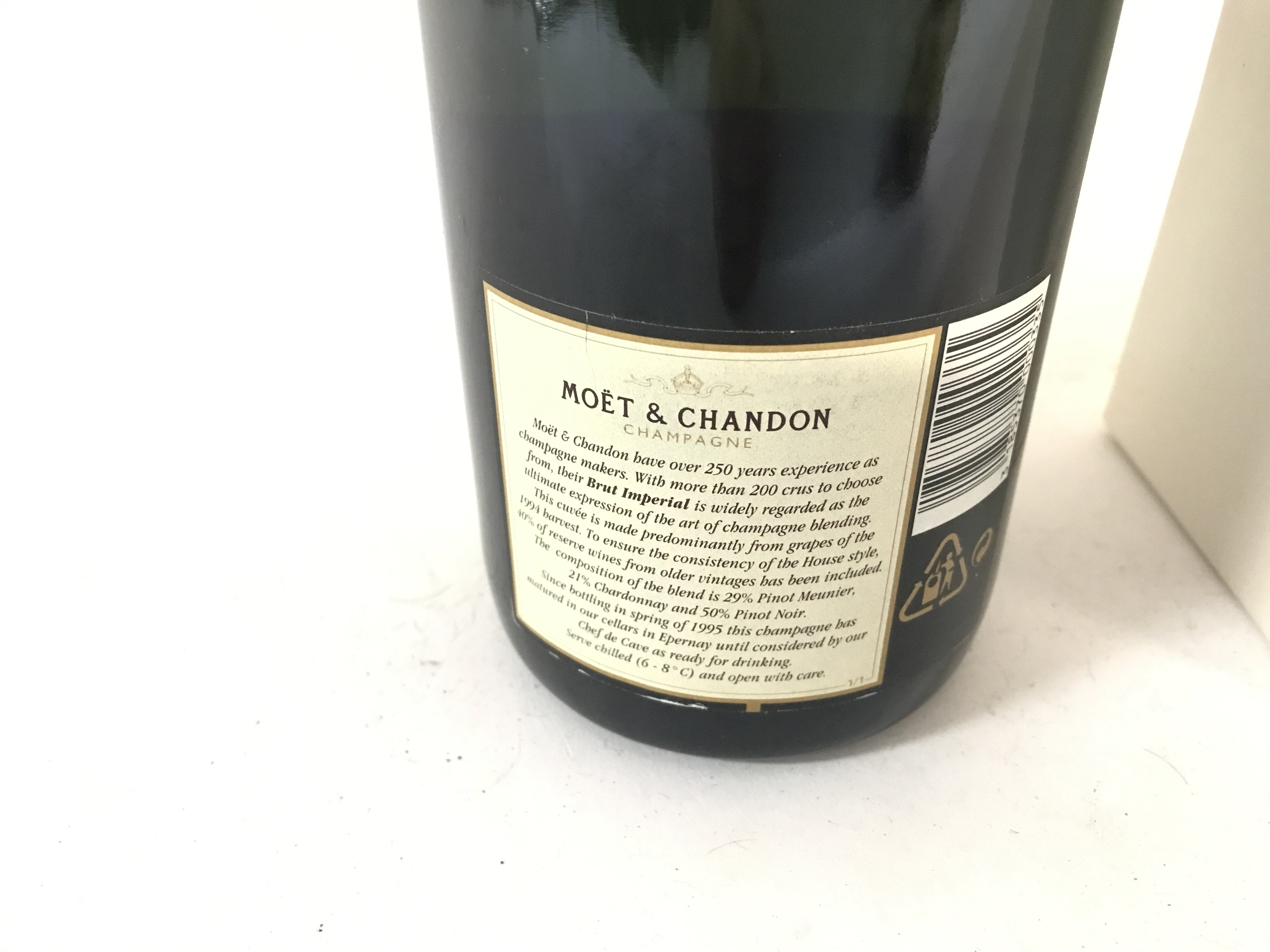 A moet & chandon bottle of champagne boxed for gol - Image 2 of 2