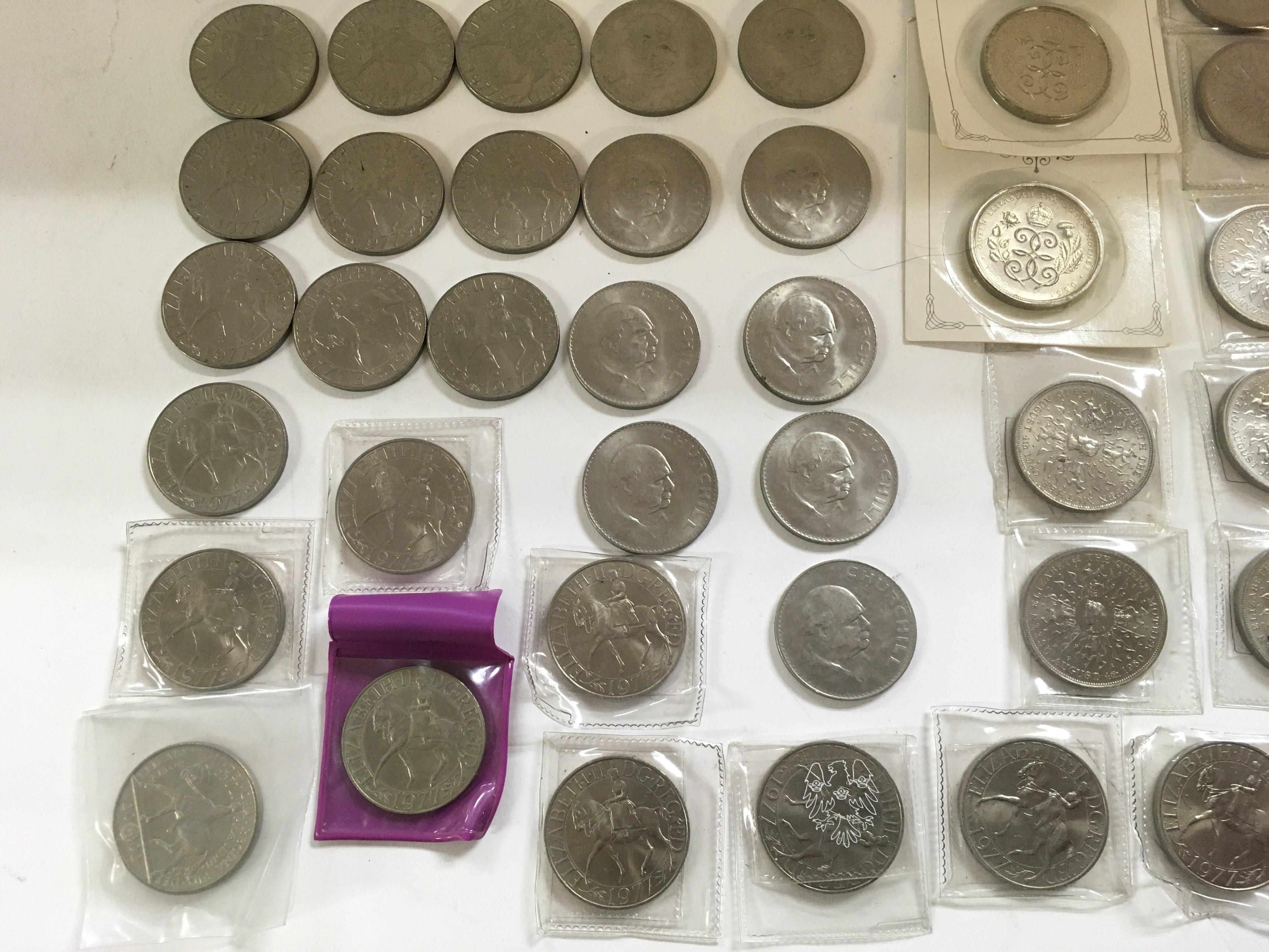 A large collection of various coins including 4 x - Image 3 of 5