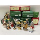 A collection of Beswick Hippos, Beatrix potter and