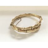A 9ct gold bracelet total weight 18.2g
