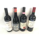 Collection of Barolo wine.