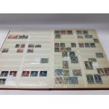 1 stock book consisting Liechtenstein stamps.