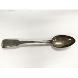 A good heavy Victorian basting spoon, Newcastle ha