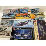 A Collection of Model Aircraft including Revell. E