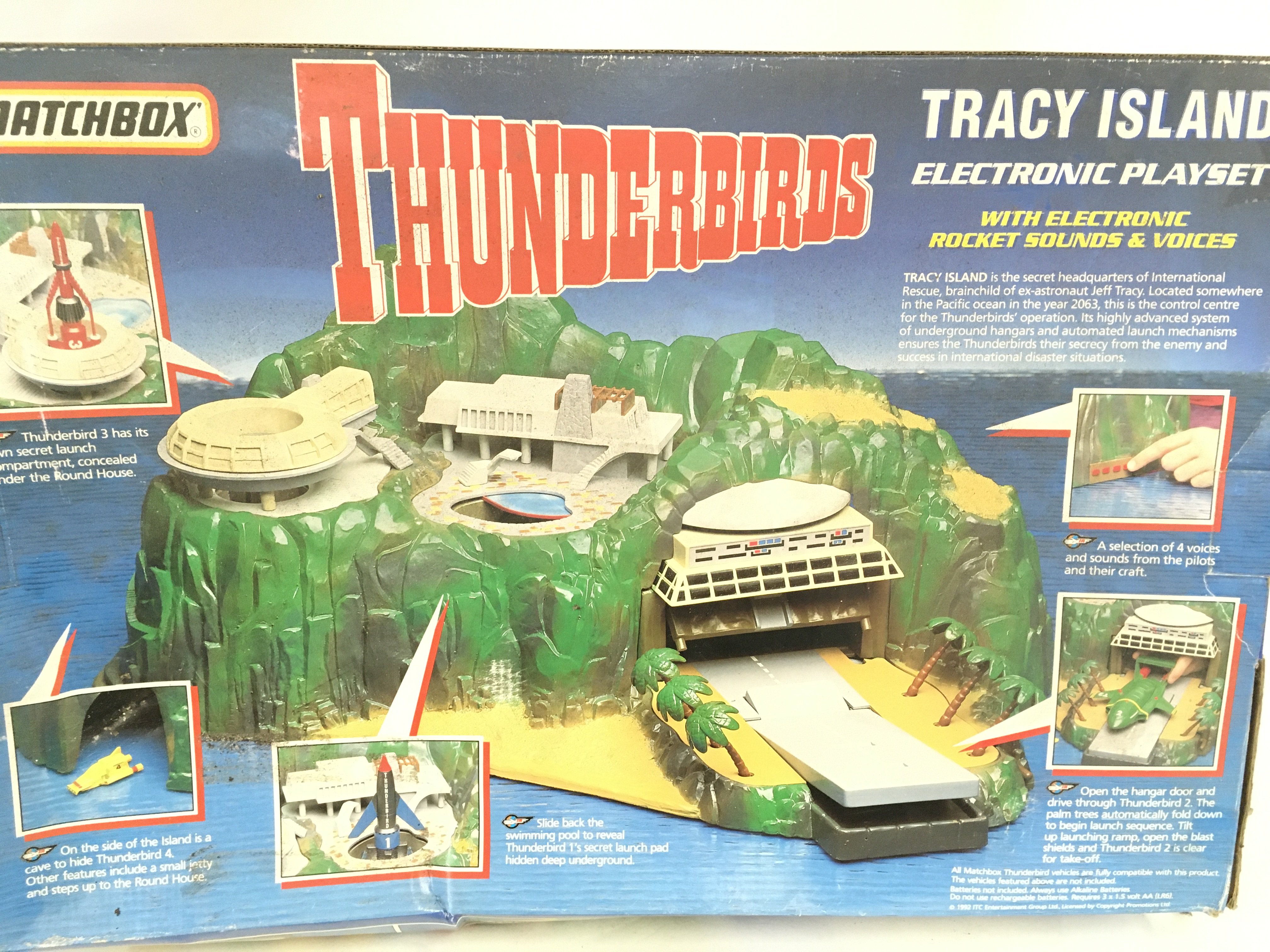 A Boxed Thunderbirds Tracey Island by Matchbox. - Image 2 of 2