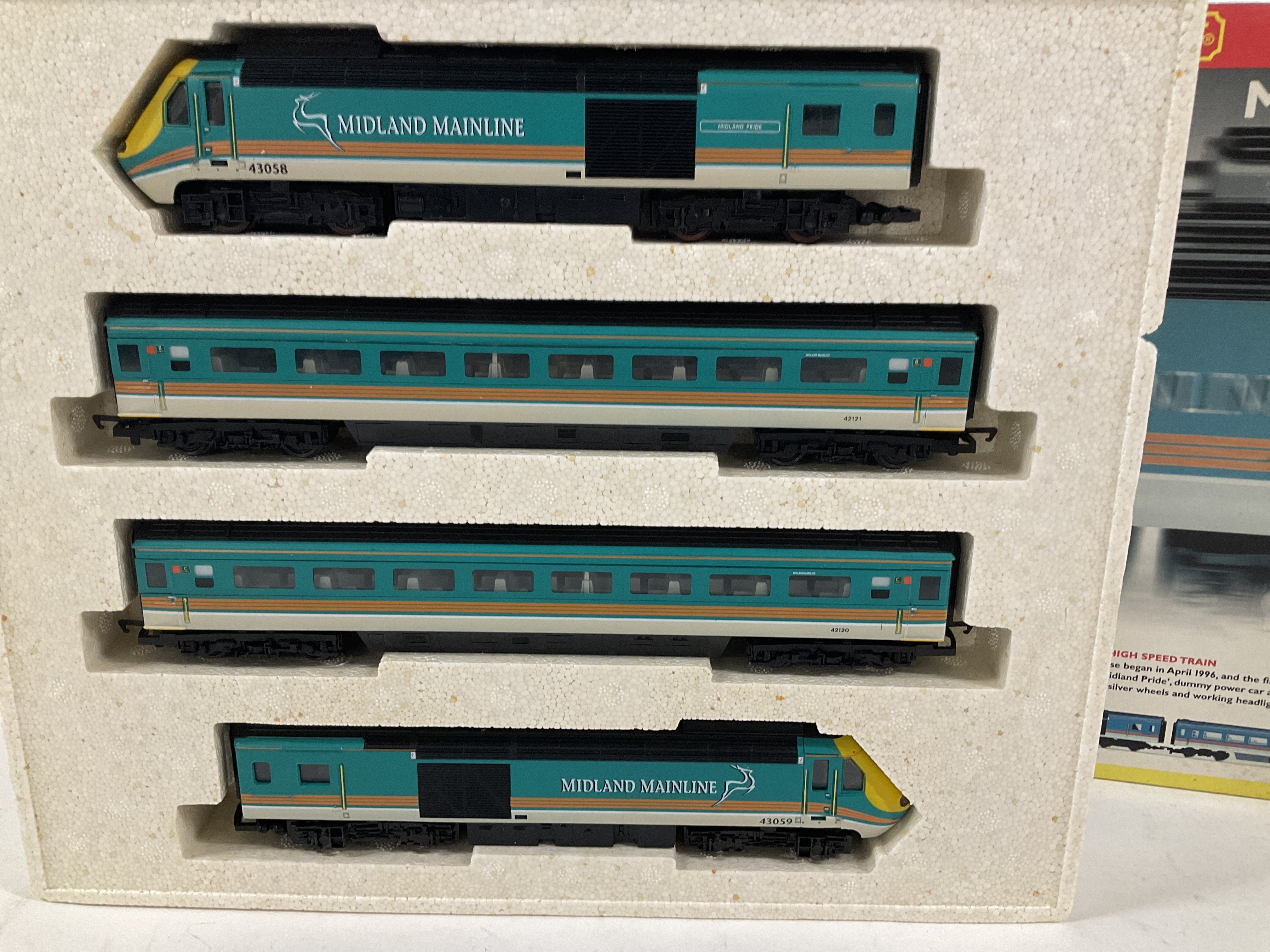 A Boxed Hornby 00 Gauge Midland Mainline 125 High - Image 2 of 2