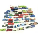 A Collection of Playworn Die Cast including Corgi.
