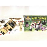 A Boxed Ban Dai Power Rangers White Tigerzord.