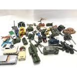 A Collection of Various Playworn Vehicles includin