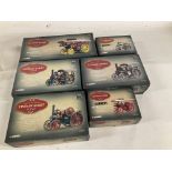 Collection of 6 Boxed Corgi Vintage Glory of Steam including..#80103 #80104 #80109 #80111 #80304 #